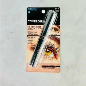 COVERGIRL Exhibitionist Uncensored Waterproof Mascara in Extreme Black SEALED
